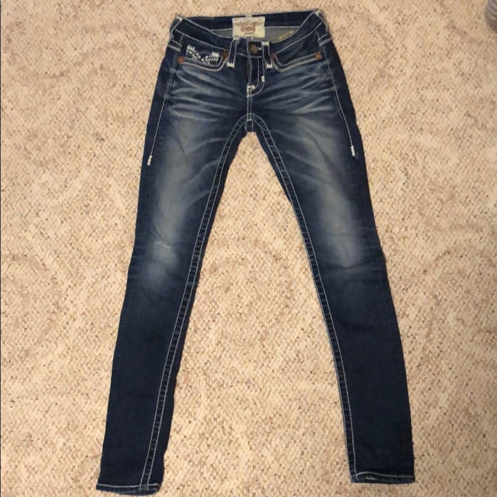 Big star skinny jeans. Size 24R, inseam 30 inches